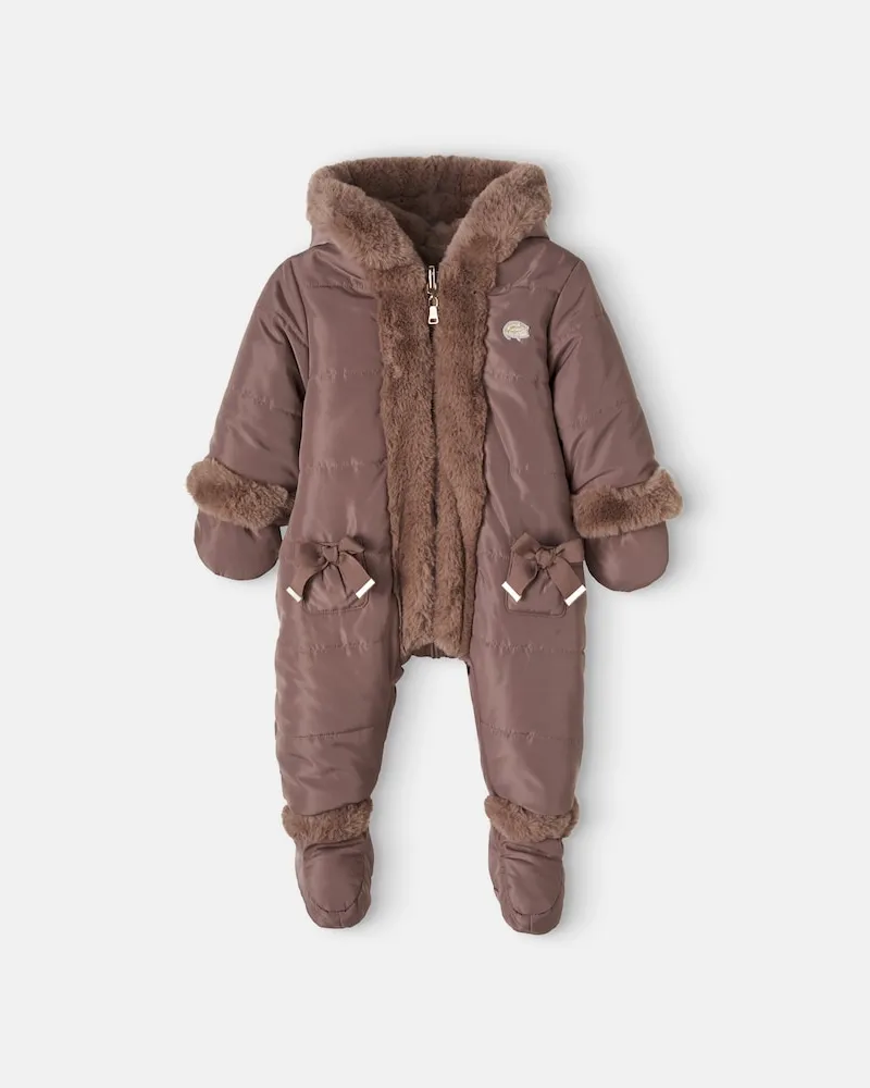 Tartine et Chocolat Baby Schneeanzug Braun