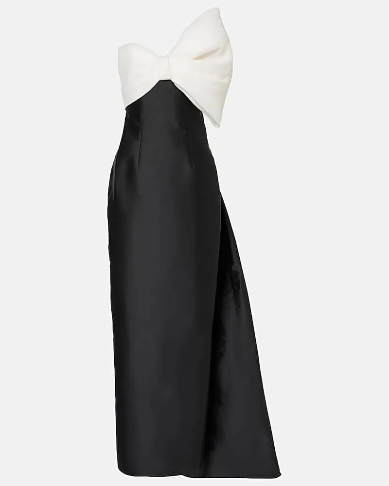 Monique Lhuillier Robe Schwarz
