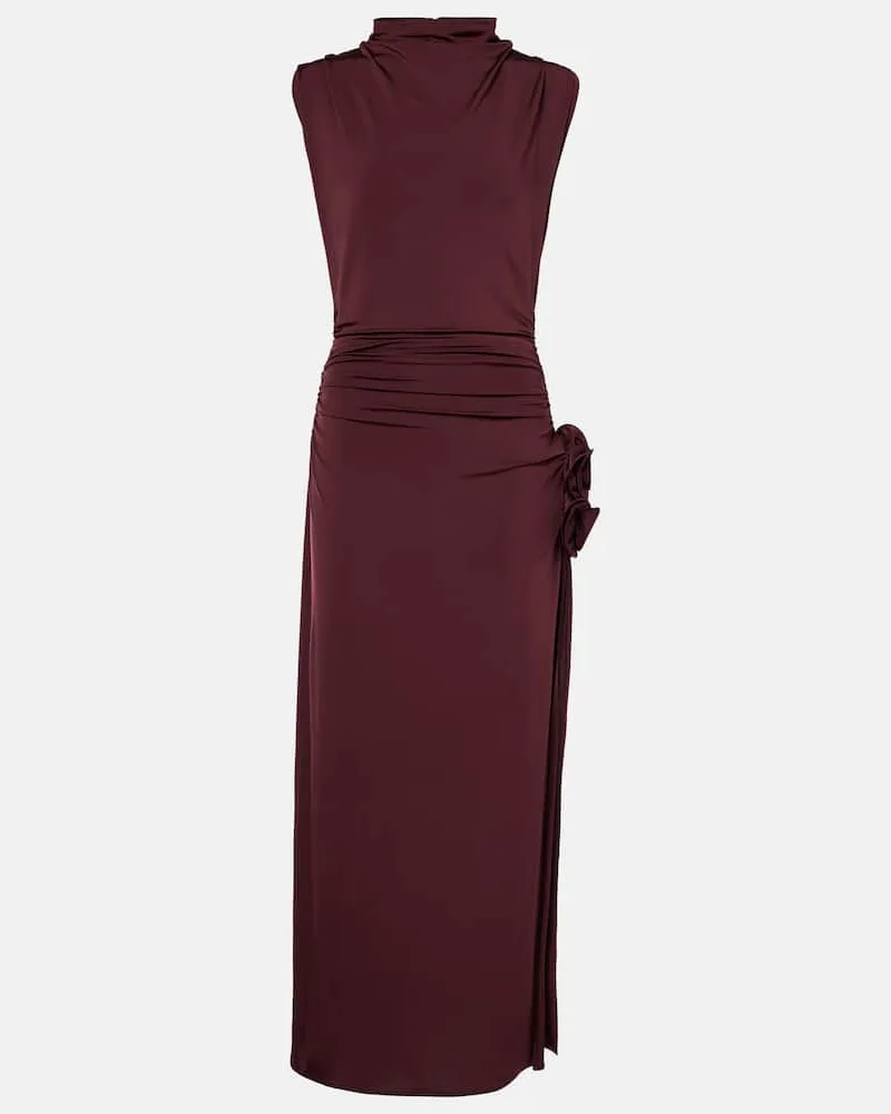 Magda Butrym Midikleid Burgund