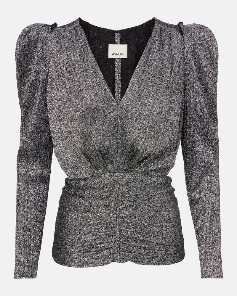 Isabel Marant Top Marlin Silber
