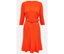 Midikleid aus einem Wollgemisch