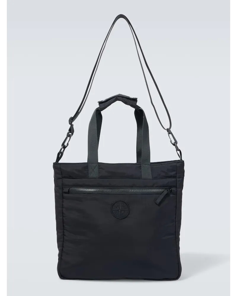 Stone Island Tote Compass Schwarz