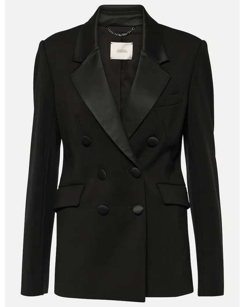 Dorothee Schumacher Blazer Emotional Essence aus Satin Schwarz