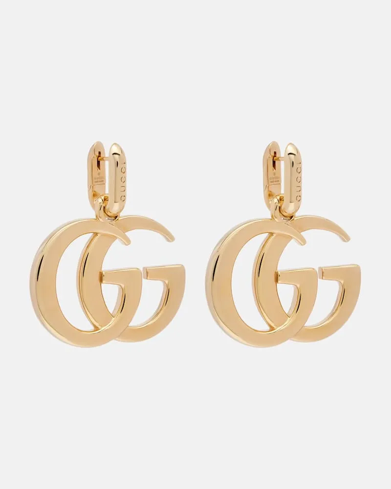 Gucci Ohrringe GG Marmont Gold