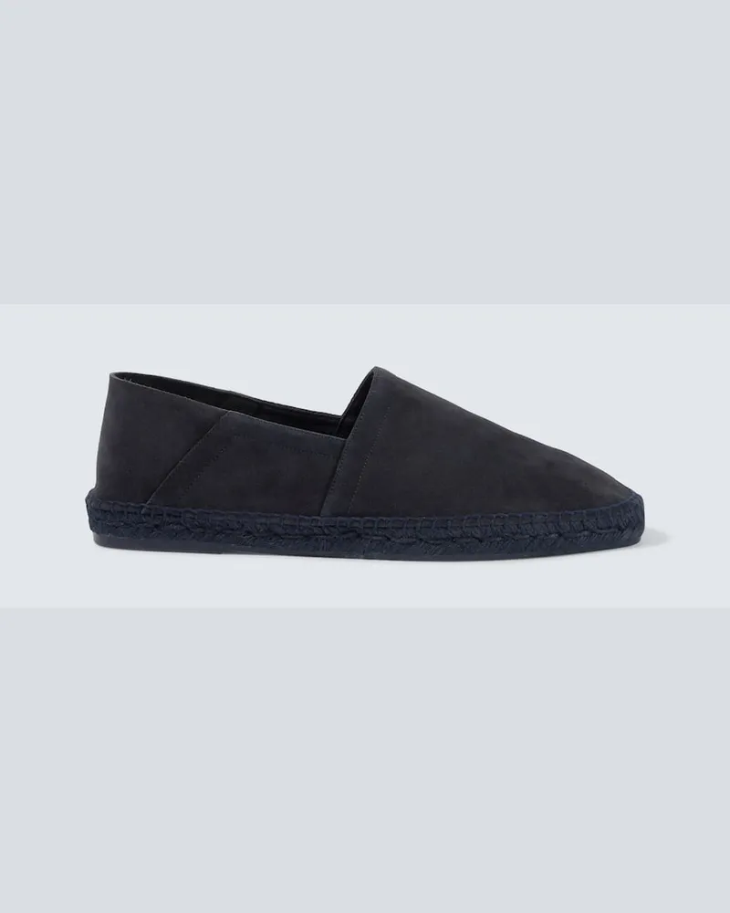 Tom Ford Espadrilles Barnes aus Veloursleder Blau