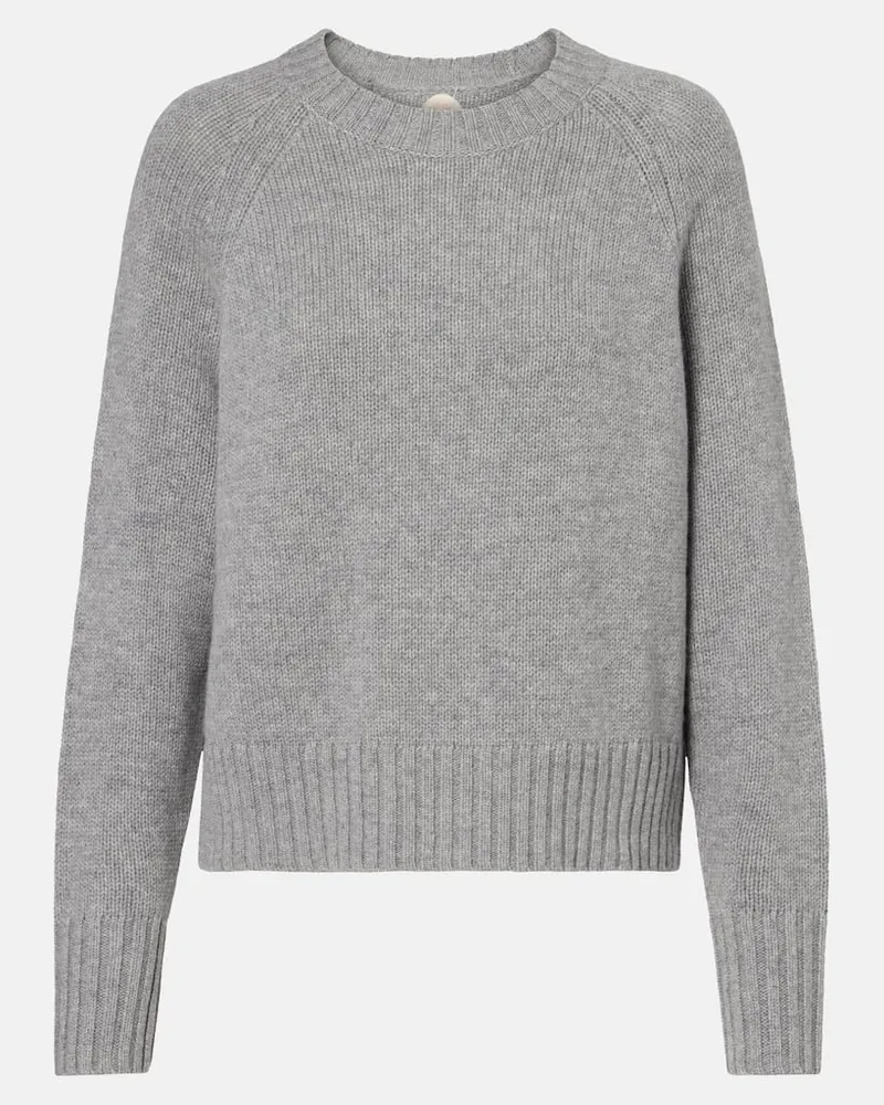 Jardin des Orangers Pullover aus Wolle und Kaschmir Grau