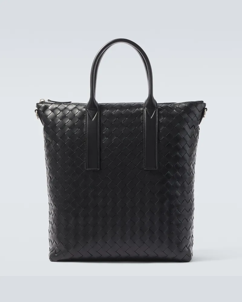 Bottega Veneta Tote Bag Classic aus Leder Schwarz