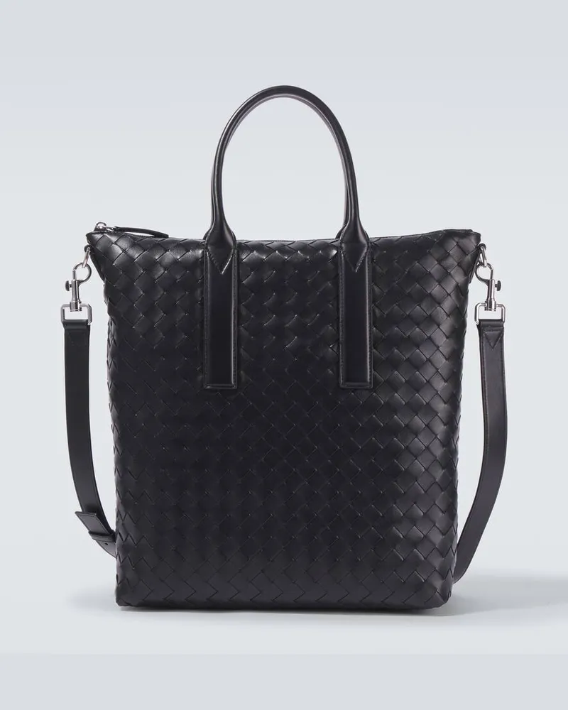 Bottega Veneta Tote Bag Classic aus Leder Schwarz