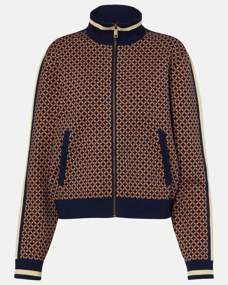 The Upside Bomberjacke Crossroad aus einem Baumwollgemisch Multicolor