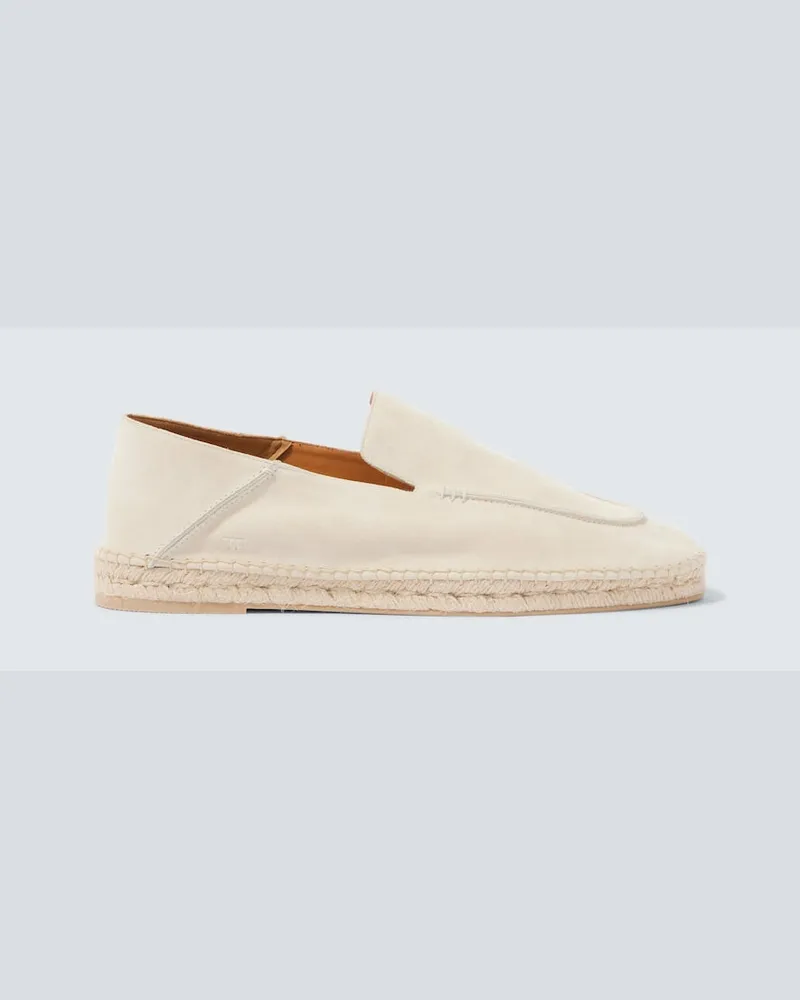Tom Ford Espadrilles aus Veloursleder Beige