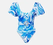 Bedruckter Badeanzug Jeanie