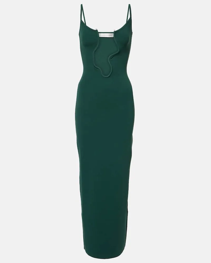 Christopher Esber Maxikleid Salacia Grün