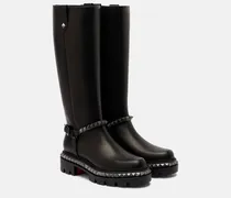 Verzierte Stiefel Marinetta aus Leder