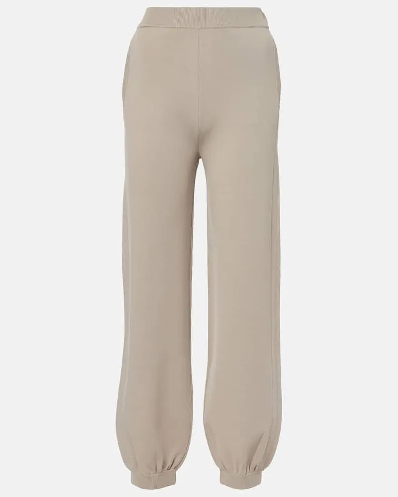 Max Mara Jogginghose Tirreno aus Crêpe Rosa