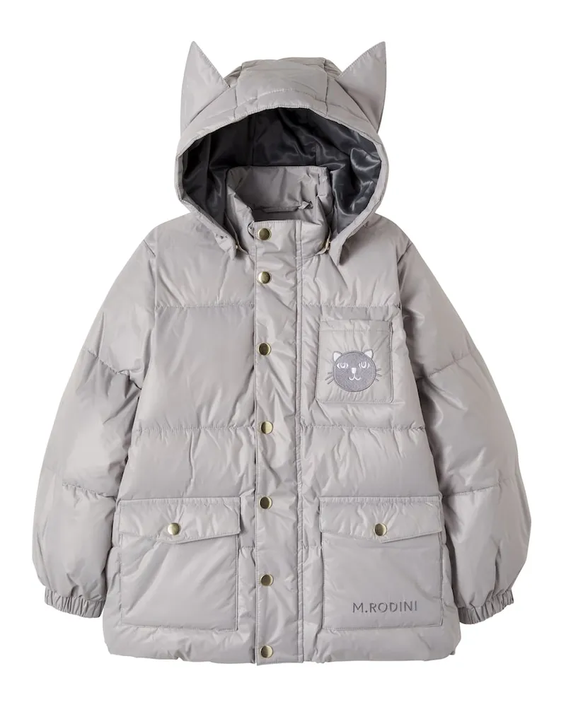 Mini Rodini Wattierte jacke Grau