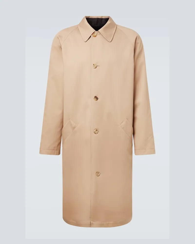 Gabriela Hearst Trenchcoat aus Baumwoll-Gabardine Beige