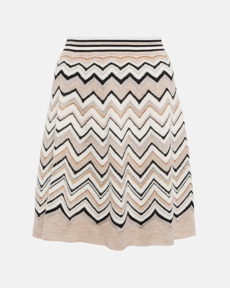 Missoni Minirock aus Strick Multicolor
