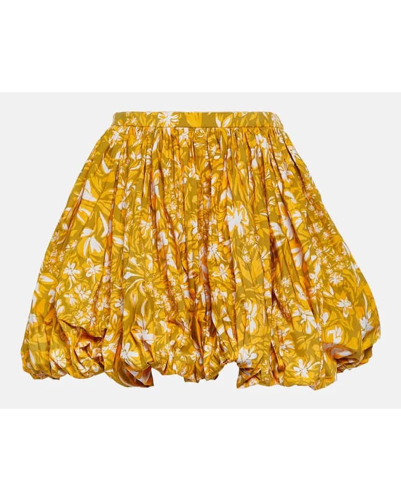 Jil Sander Bedruckter Minirock Multicolor