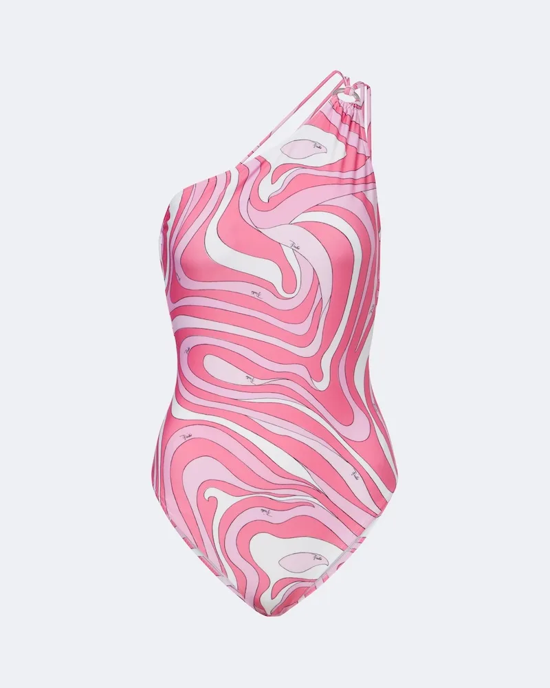 Emilio Pucci Badeanzug Marmo Rosa