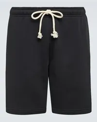 Acne Studios Shorts aus Baumwolle Schwarz