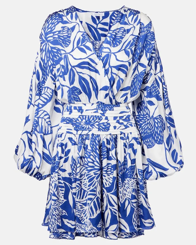 Poupette St Barth Minikleid Coleen Weiß