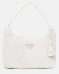 Prada Schultertasche Re-Edition 2000 Weiss