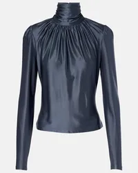 Paco Rabanne Top aus Jersey Schwarz