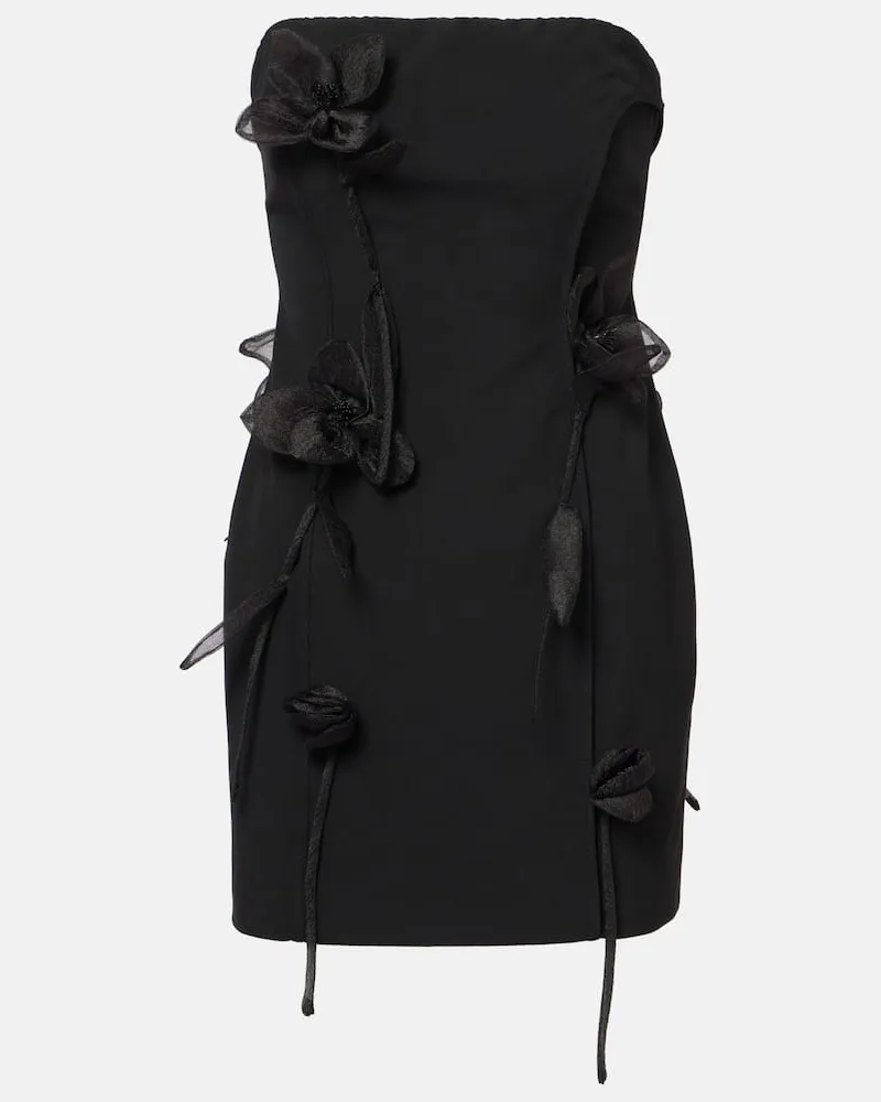 ROTATE Birger Christensen Minikleid Schwarz
