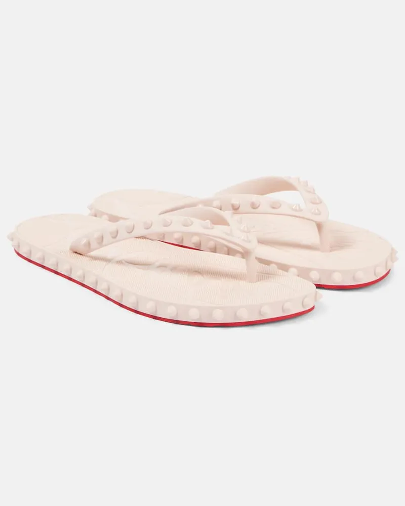 Christian Louboutin Sandalen Super Loubi Schwarz
