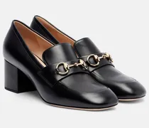 Loafer-Pumps Lady Horsebit aus Leder