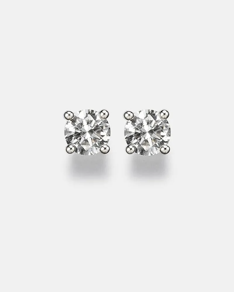 ANITA KO Ohrringe aus 18kt Weißgold mit Diamanten Silber