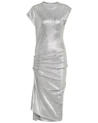 Paco Rabanne Kleid aus Mesh Silber