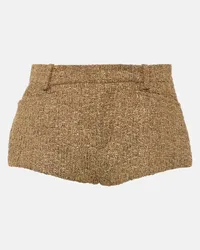 Tom Ford Shorts aus Tweed Braun