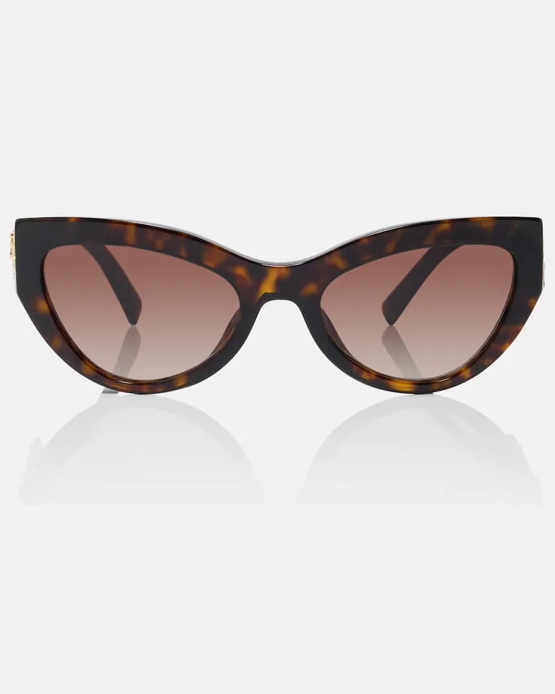 Dolce & Gabbana Cat-Eye-Sonnenbrille Devotion Braun