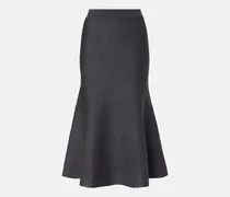 Midirock aus einem Wollgemisch