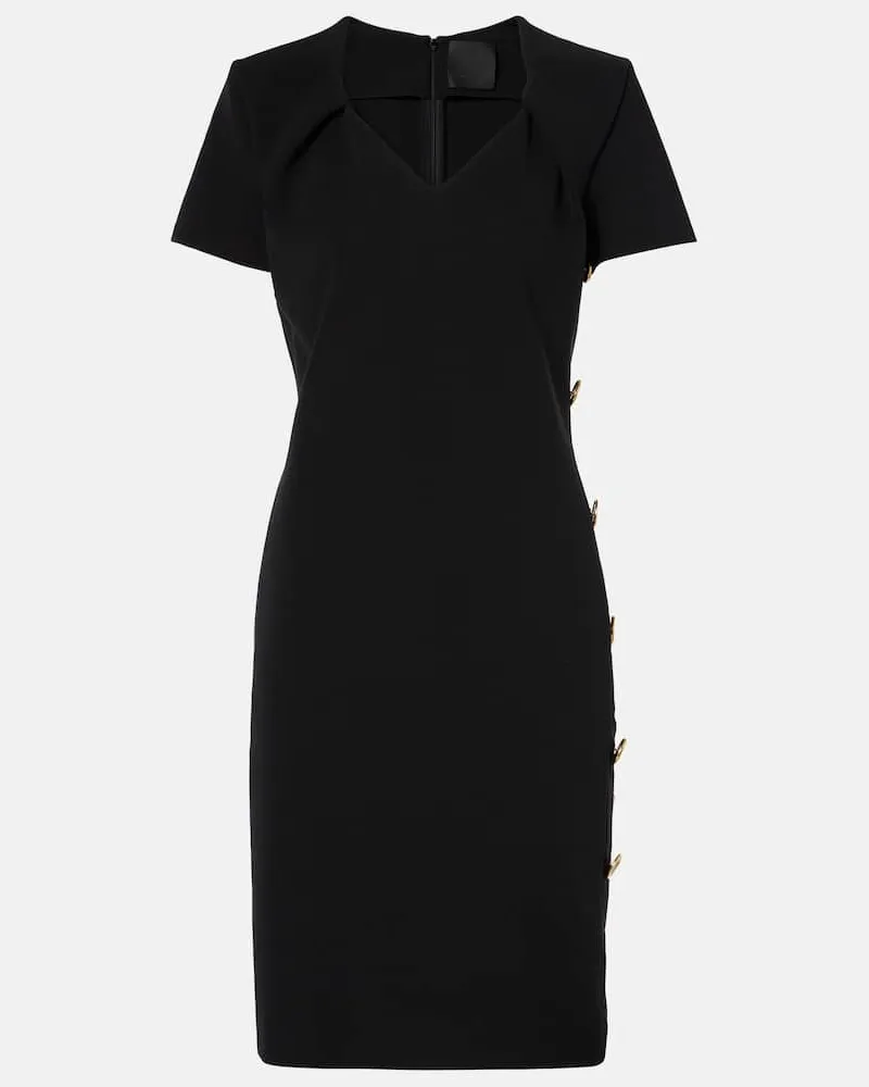 Givenchy Verziertes Minikleid Schwarz