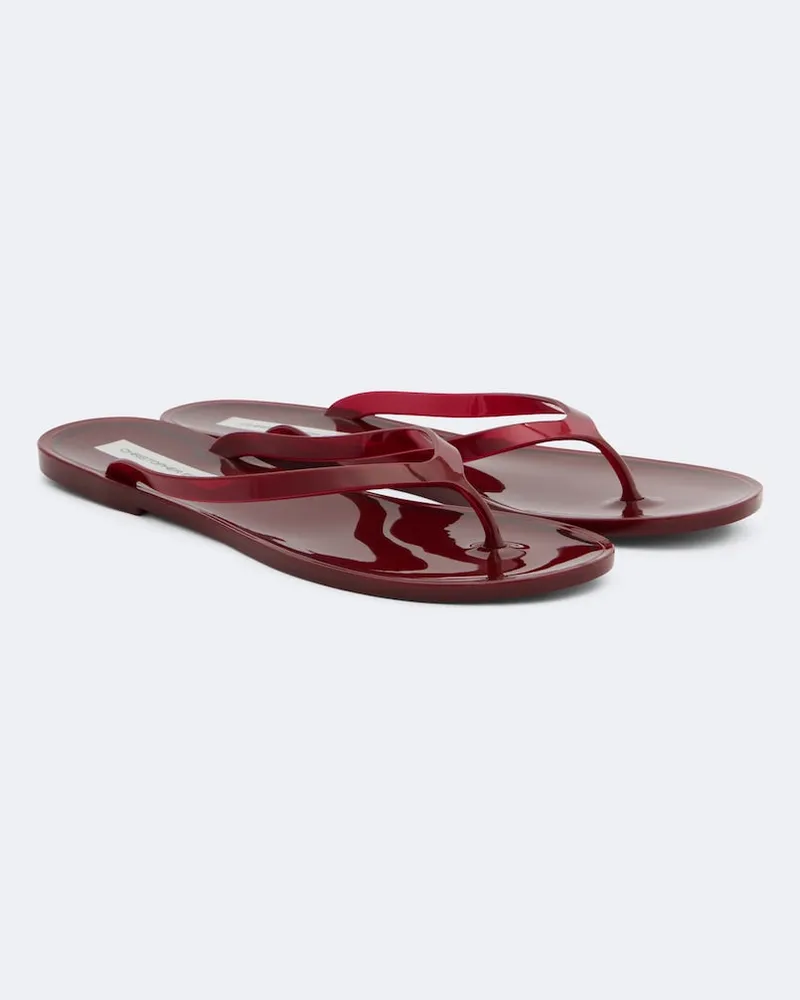 Christopher Esber Sandalen Jo Burgunderrot