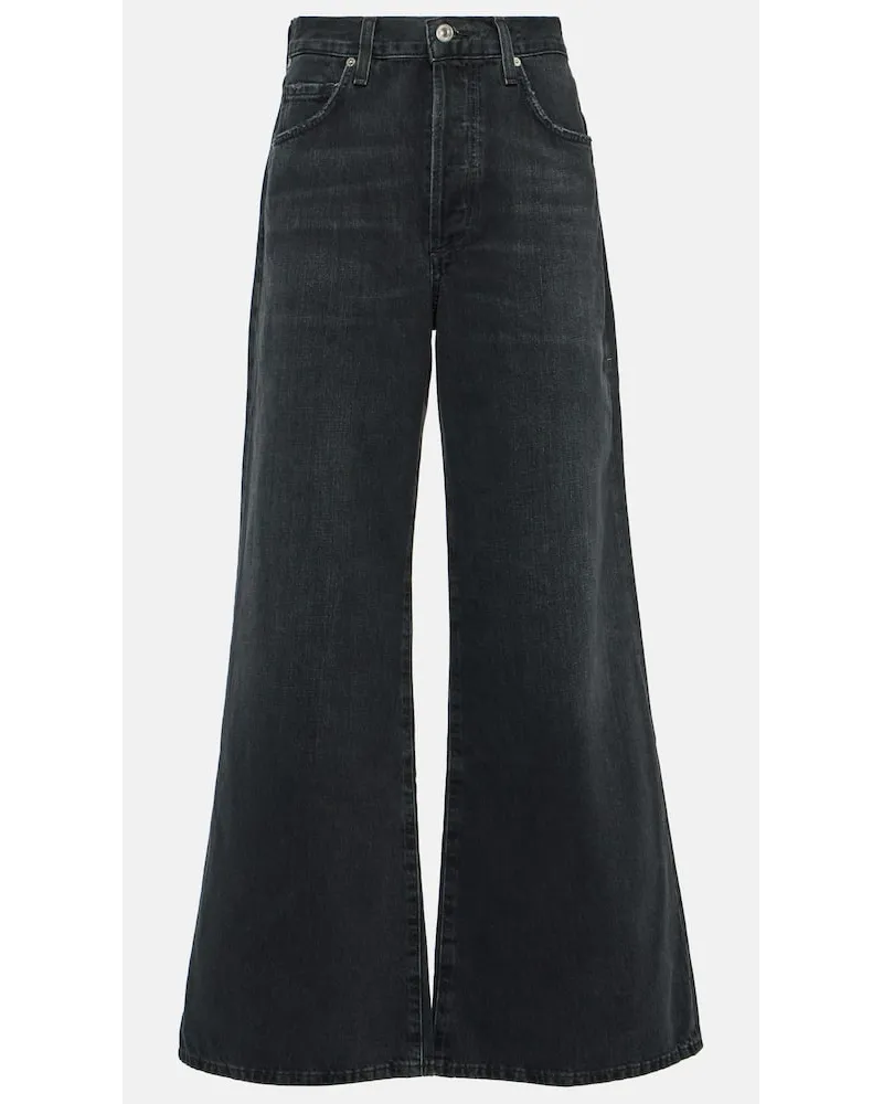 Citizens of humanity High-Rise Bootcut Jeans Beverly Schwarz