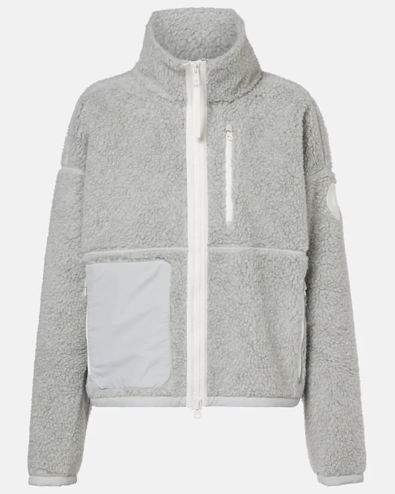 Canada Goose Jacke Simcoe aus Teddyfleece Grau