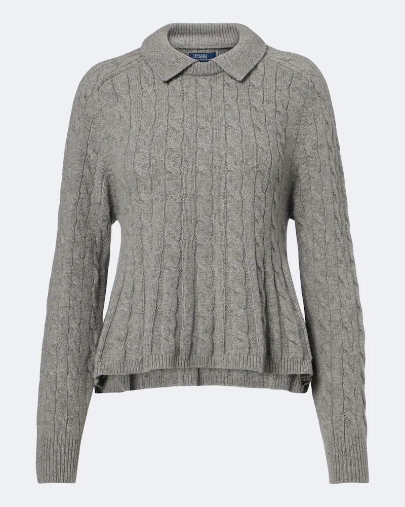 Ralph Lauren Polo-Pullover Grau