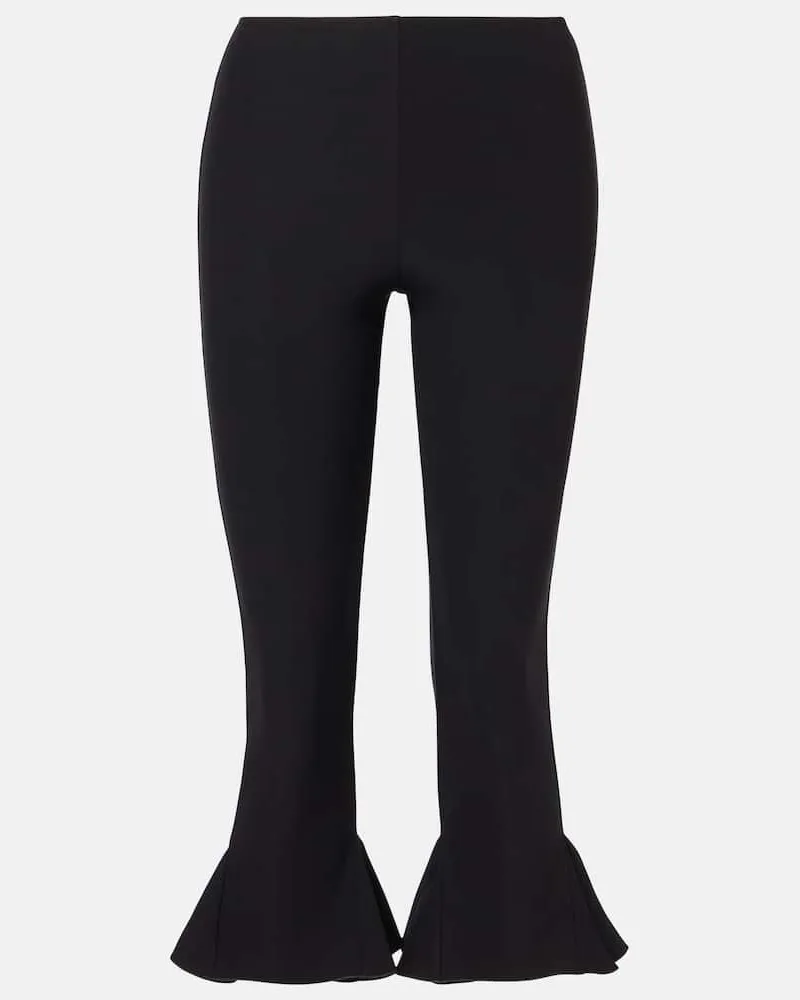 Nensi Dojaka Cropped-Caprihose Schwarz