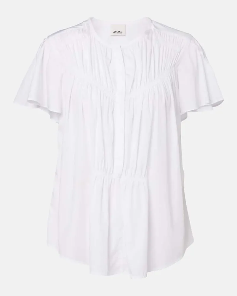 Isabel Marant Top Synda Weiß