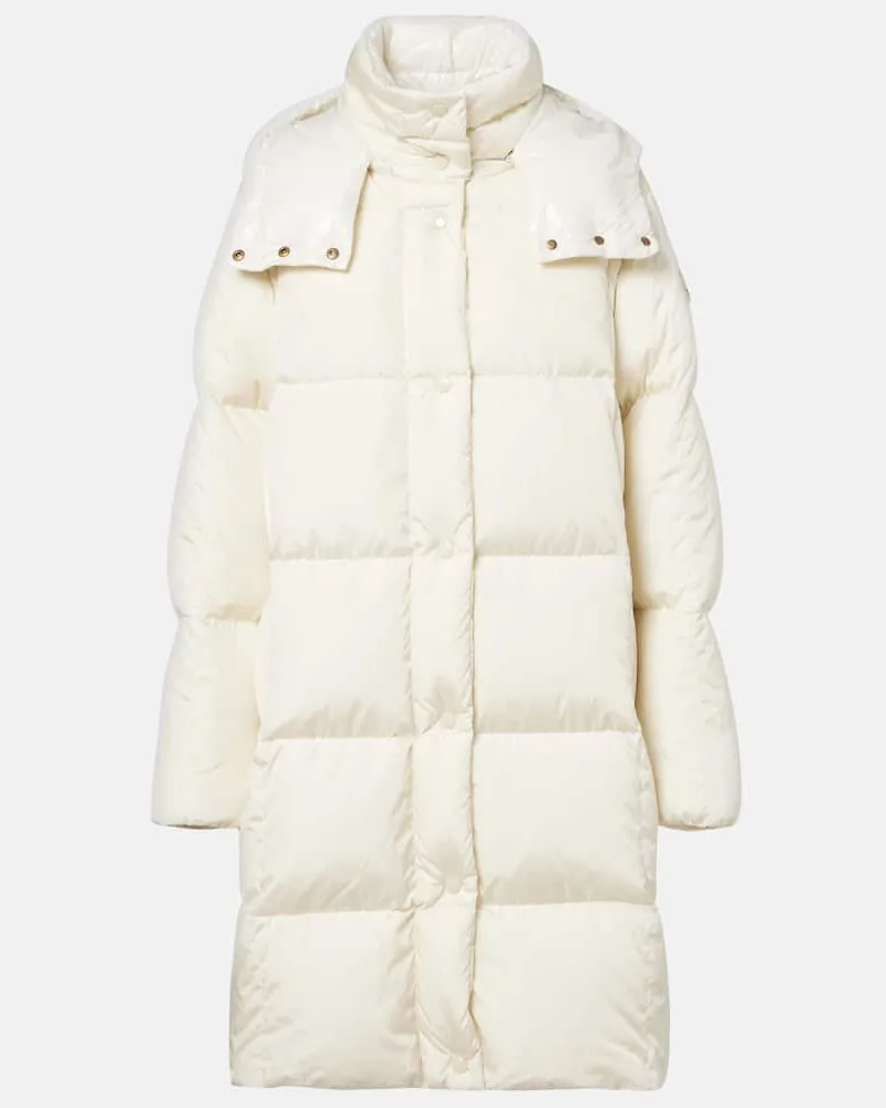 Moncler Daunenmantel Litte Weiß
