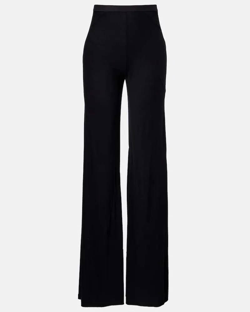 Rick Owens Lilies Weite Hose Schwarz