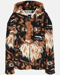 J.W.Anderson Kapuzenjacke aus Fleece Multicolor