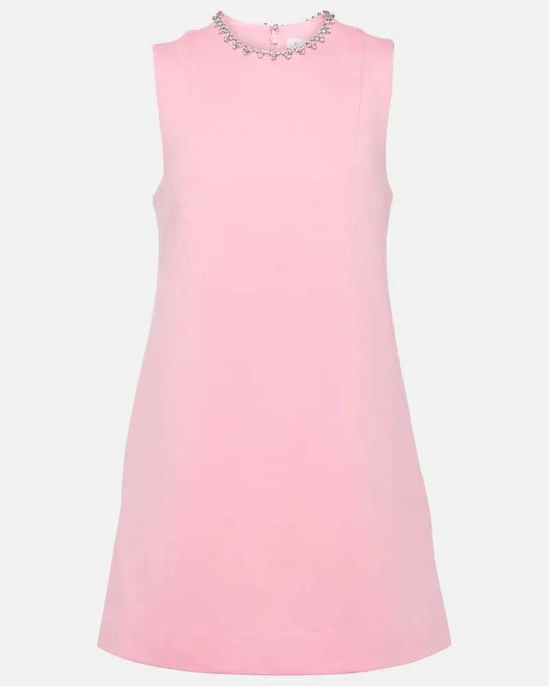 Area Verziertes Minikleid Rosa