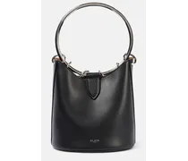Alaia Bucket-Bag Ring Medium aus Leder