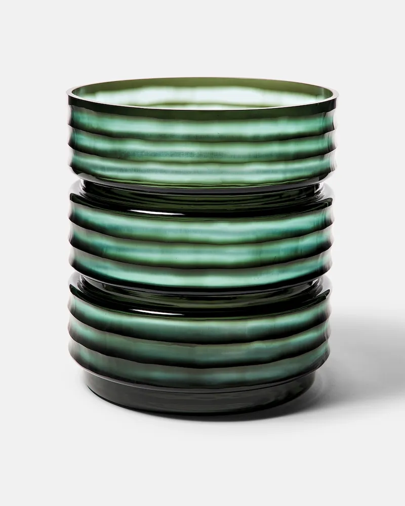 POLSPOTTEN Vase Layer Large Grün