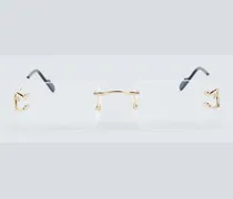 Eckige Brille Signature C De Cartier