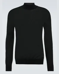 Ermenegildo Zegna Pullover aus Wolle Schwarz